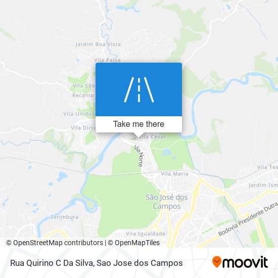 Rua Quirino C Da Silva map