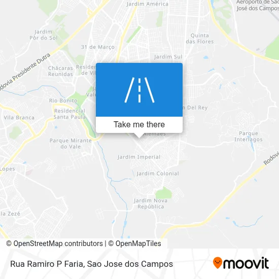 Rua Ramiro P Faria map