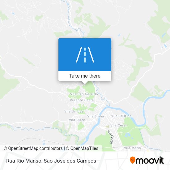 Rua Rio Manso map
