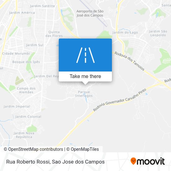 Rua Roberto Rossi map