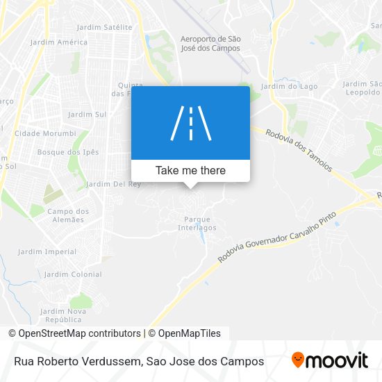 Rua Roberto Verdussem map