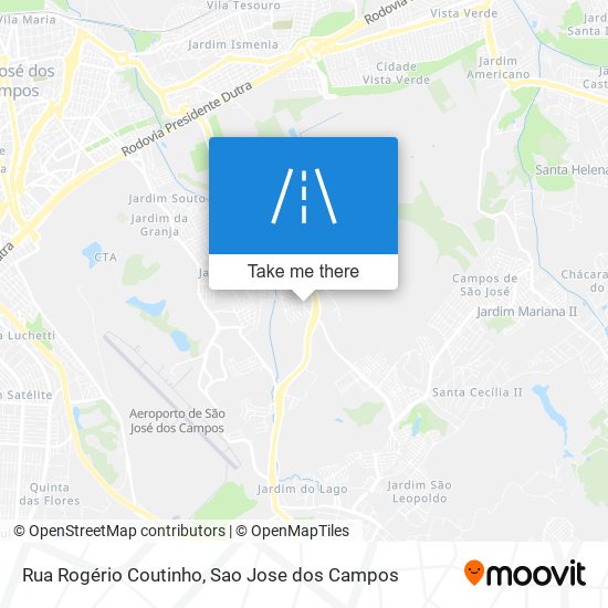 Rua Rogério Coutinho map