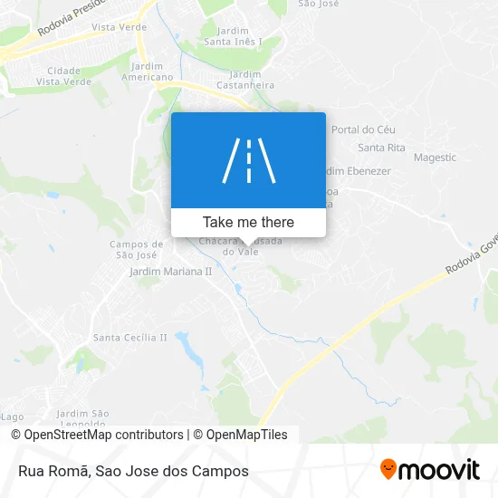 Rua Romã map