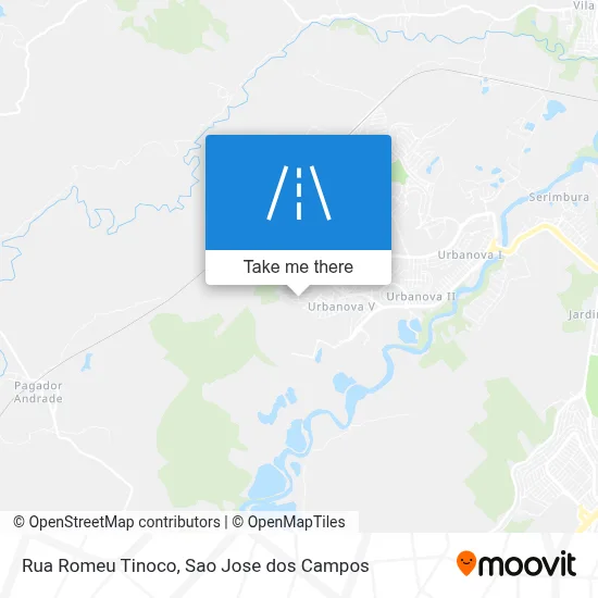 Rua Romeu Tinoco map