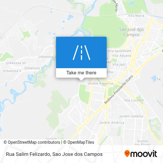Rua Salim Felizardo map