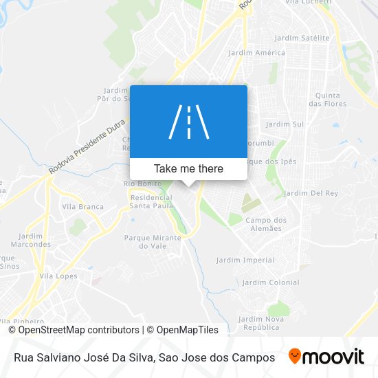 Rua Salviano José Da Silva map