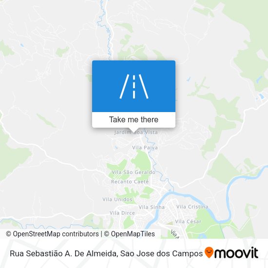 Rua Sebastião A. De Almeida map