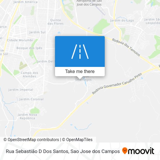 Rua Sebastião D Dos Santos map