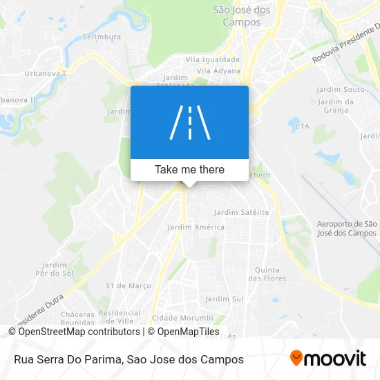 Rua Serra Do Parima map