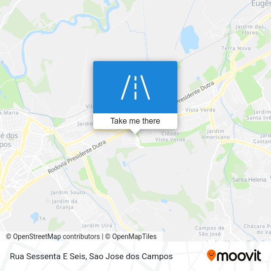Rua Sessenta E Seis map