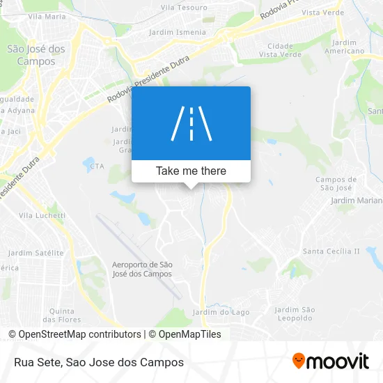 Rua Sete map