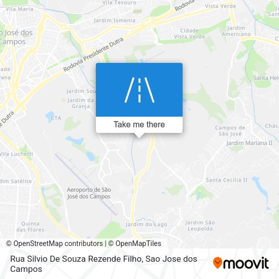 Rua Silvio De Souza Rezende Filho map