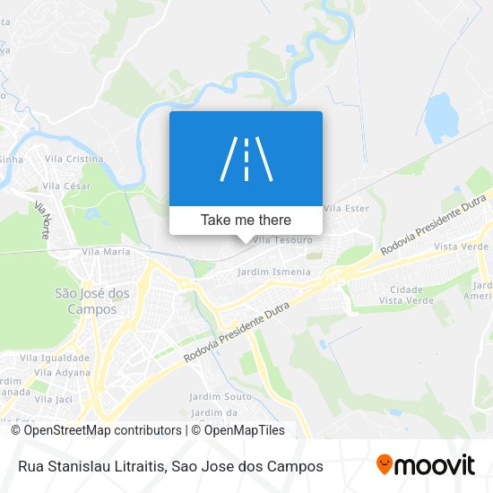 Rua Stanislau Litraitis map