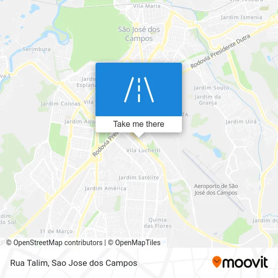 Rua Talim map