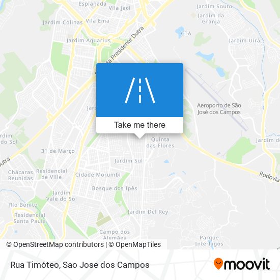 Rua Timóteo map