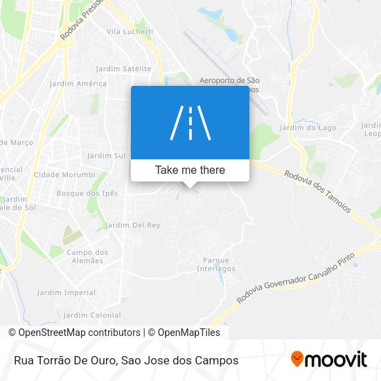 Rua Torrão De Ouro map