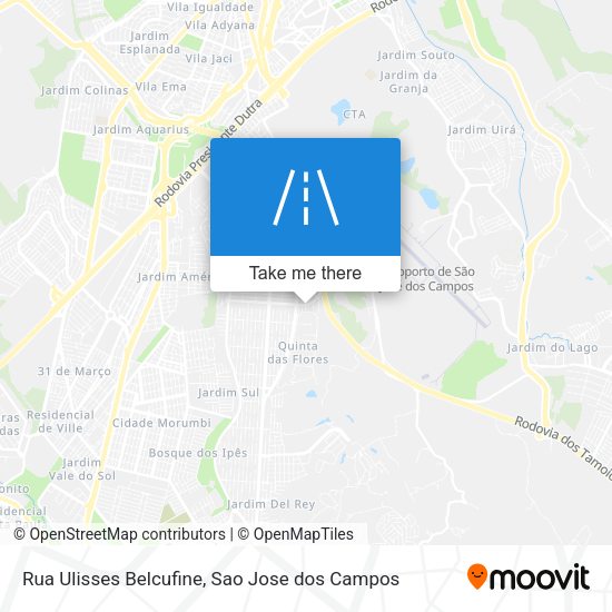 Rua Ulisses Belcufine map