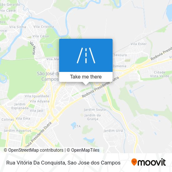 Rua Vitória Da Conquista map