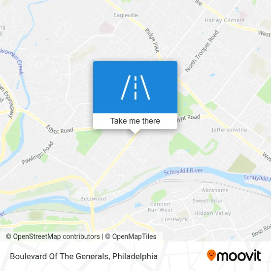 Boulevard Of The Generals map