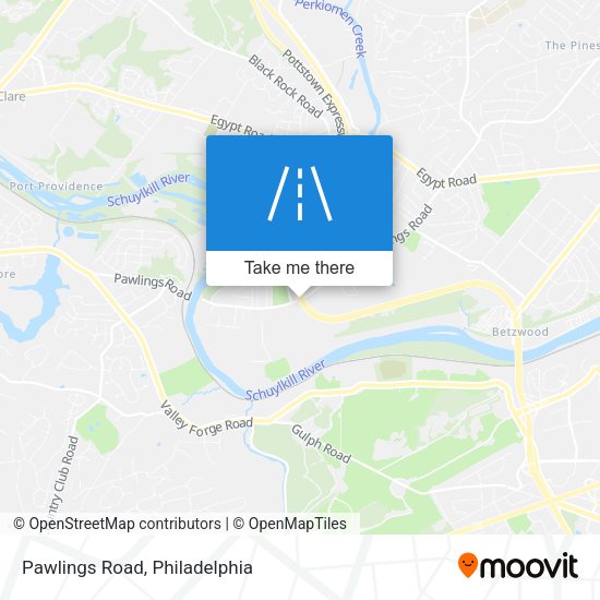 Mapa de Pawlings Road