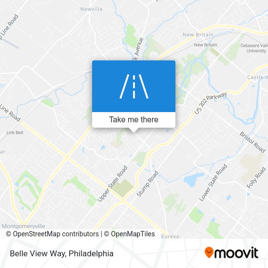 Mapa de Belle View Way