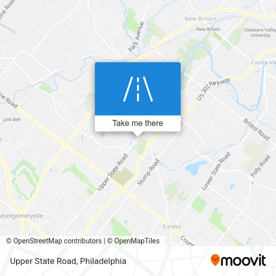 Mapa de Upper State Road