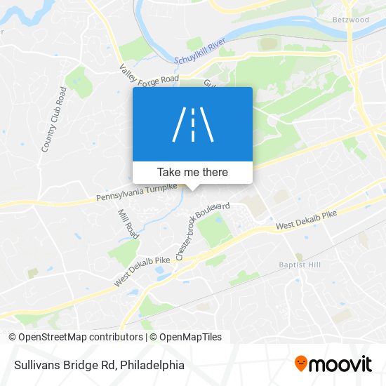 Sullivans Bridge Rd map