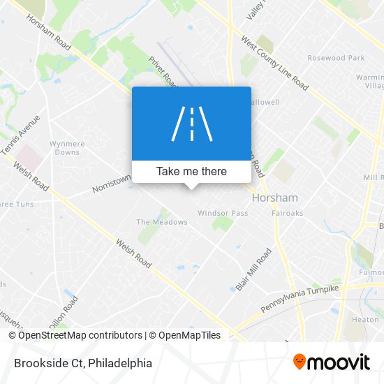 Mapa de Brookside Ct