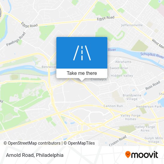 Mapa de Arnold Road