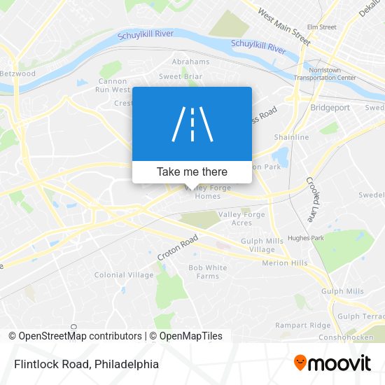 Mapa de Flintlock Road