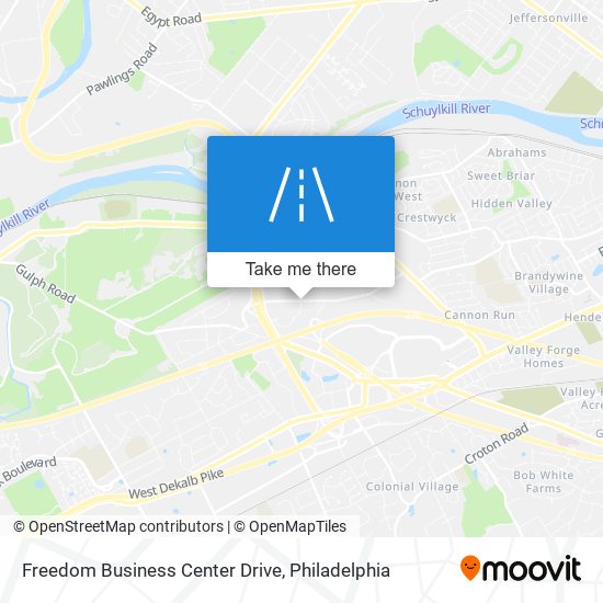 Mapa de Freedom Business Center Drive