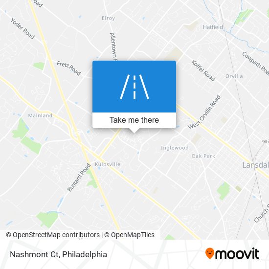 Mapa de Nashmont Ct