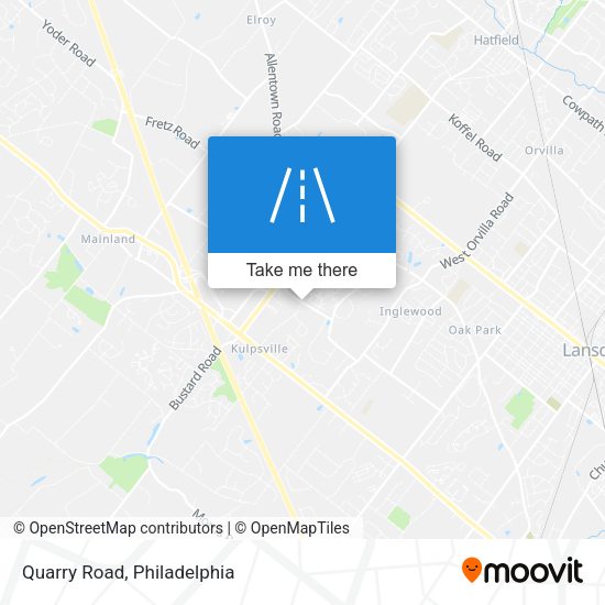 Mapa de Quarry Road