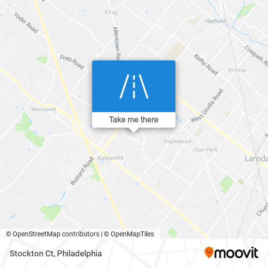 Mapa de Stockton Ct