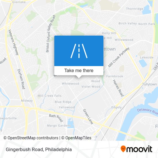 Gingerbush Road map