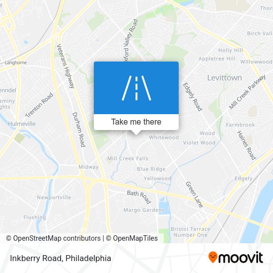 Mapa de Inkberry Road