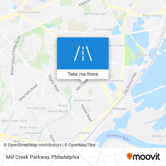 Mill Creek Parkway map