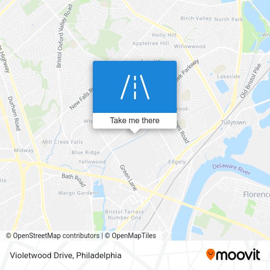 Mapa de Violetwood Drive