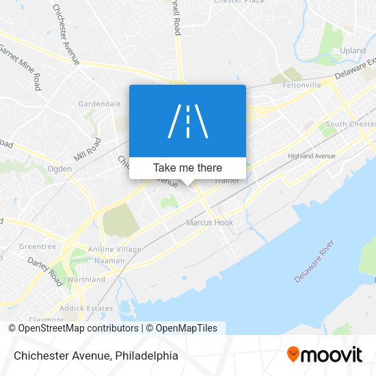 Mapa de Chichester Avenue