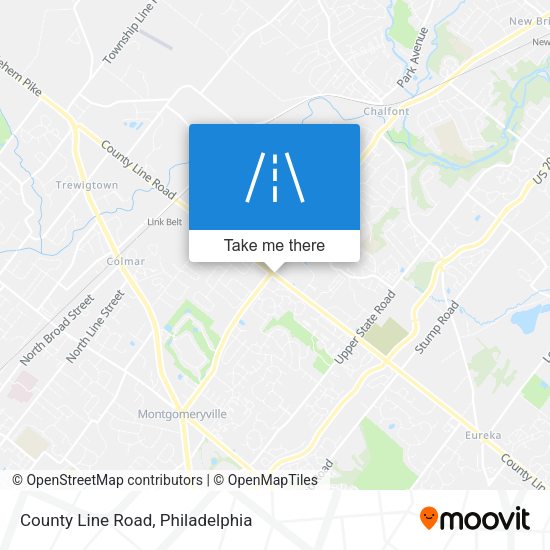 Mapa de County Line Road