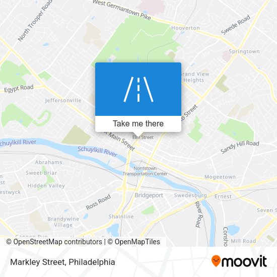 Markley Street map