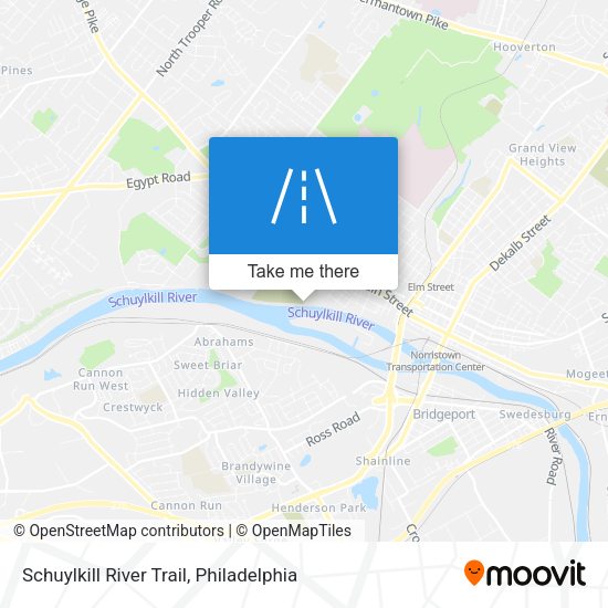 Schuylkill River Trail map