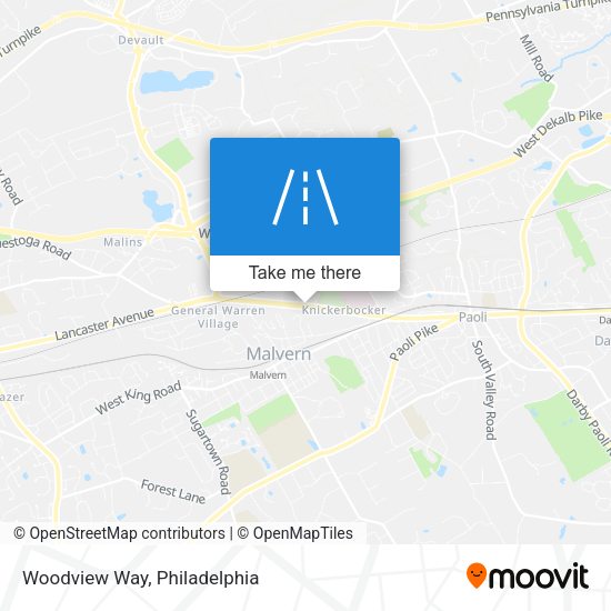 Mapa de Woodview Way