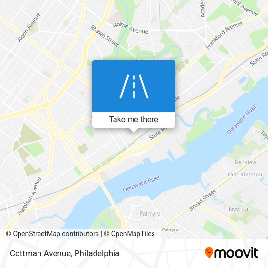 Mapa de Cottman Avenue