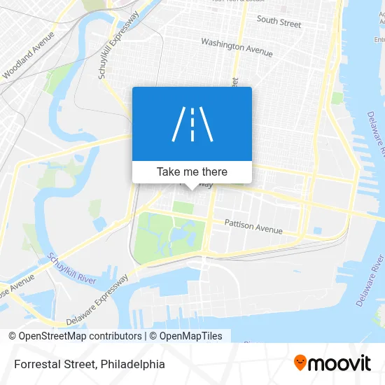 Forrestal Street map