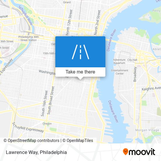 Mapa de Lawrence Way