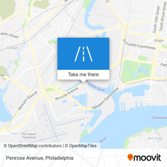 Mapa de Penrose Avenue