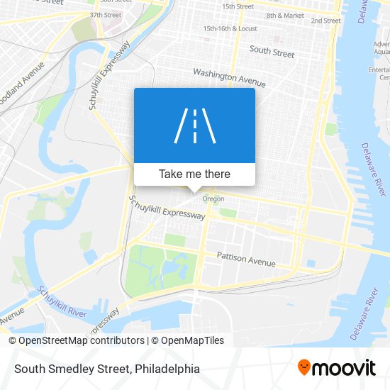 South Smedley Street map