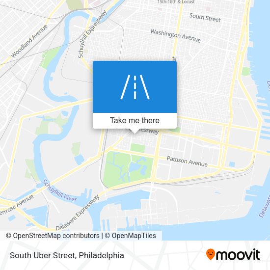 Mapa de South Uber Street