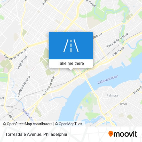 Mapa de Torresdale Avenue